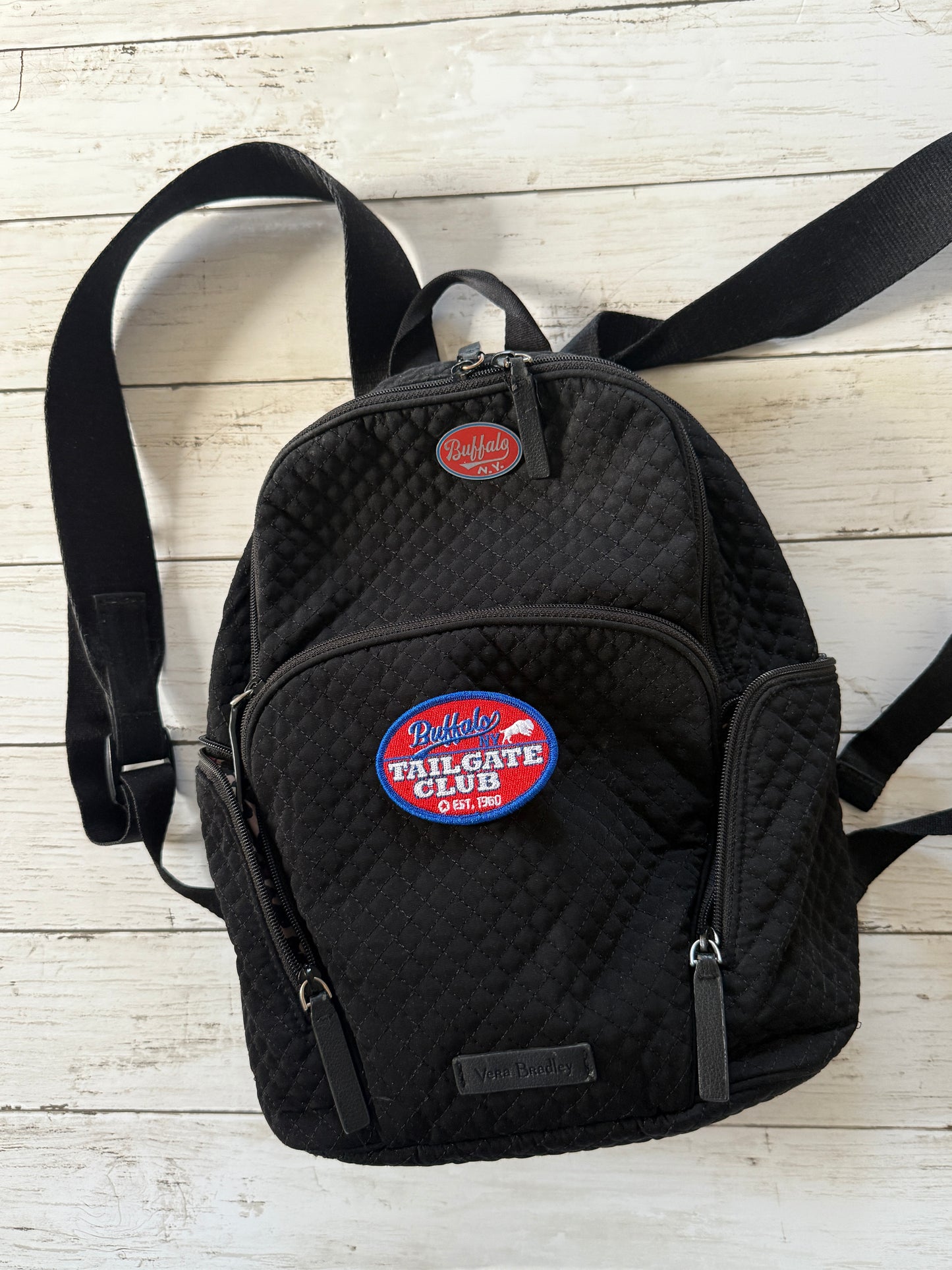 “Buffalo Tailgate Club” oval patch