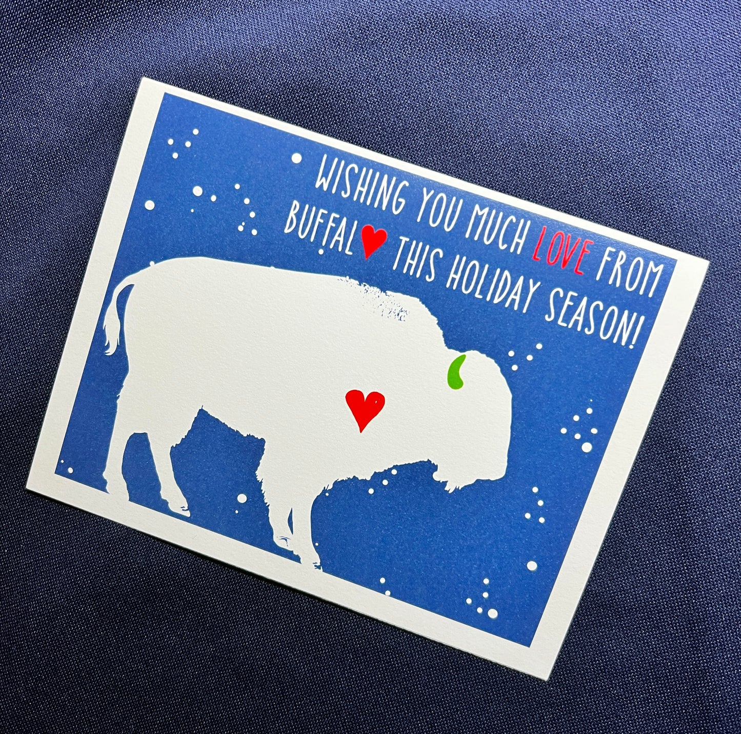 “Love From Buffalo” holiday card / set of 5