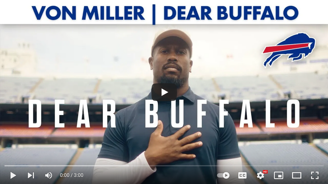 Von Miller's letter to the Bills Mafia