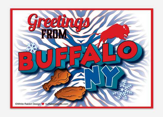 “Greetings from Buffalo” magnet