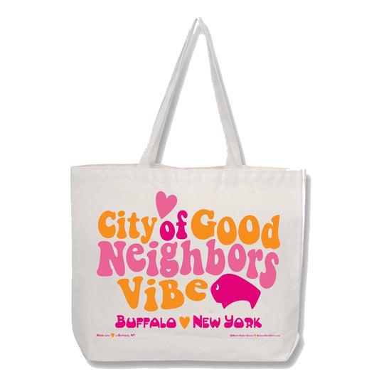 “City of Good Neighbors Vibe™” tote