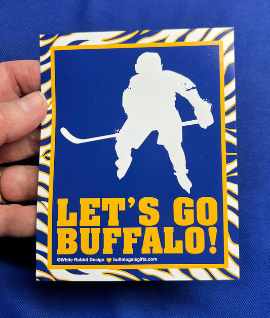 “Let’s Go BUF-FA-LO!” magnet