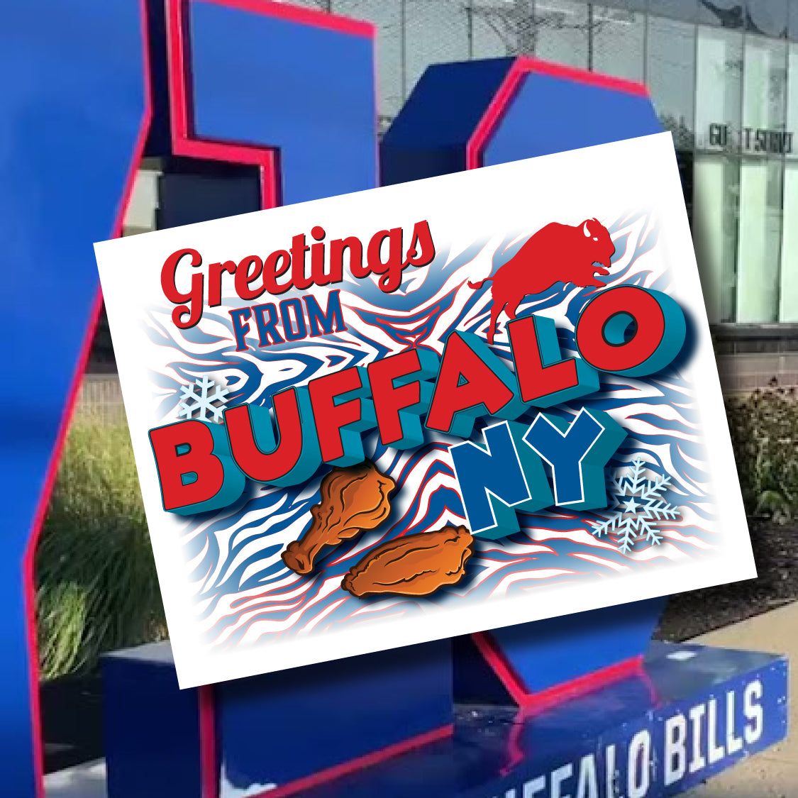 “Greetings from Buffalo” note card set