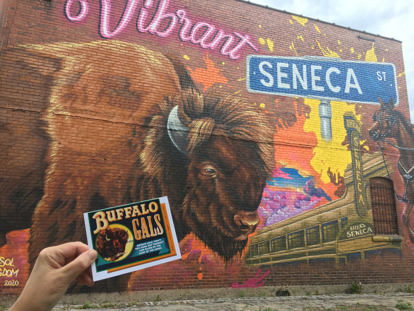 “I ❤️ Buffalo” note card set