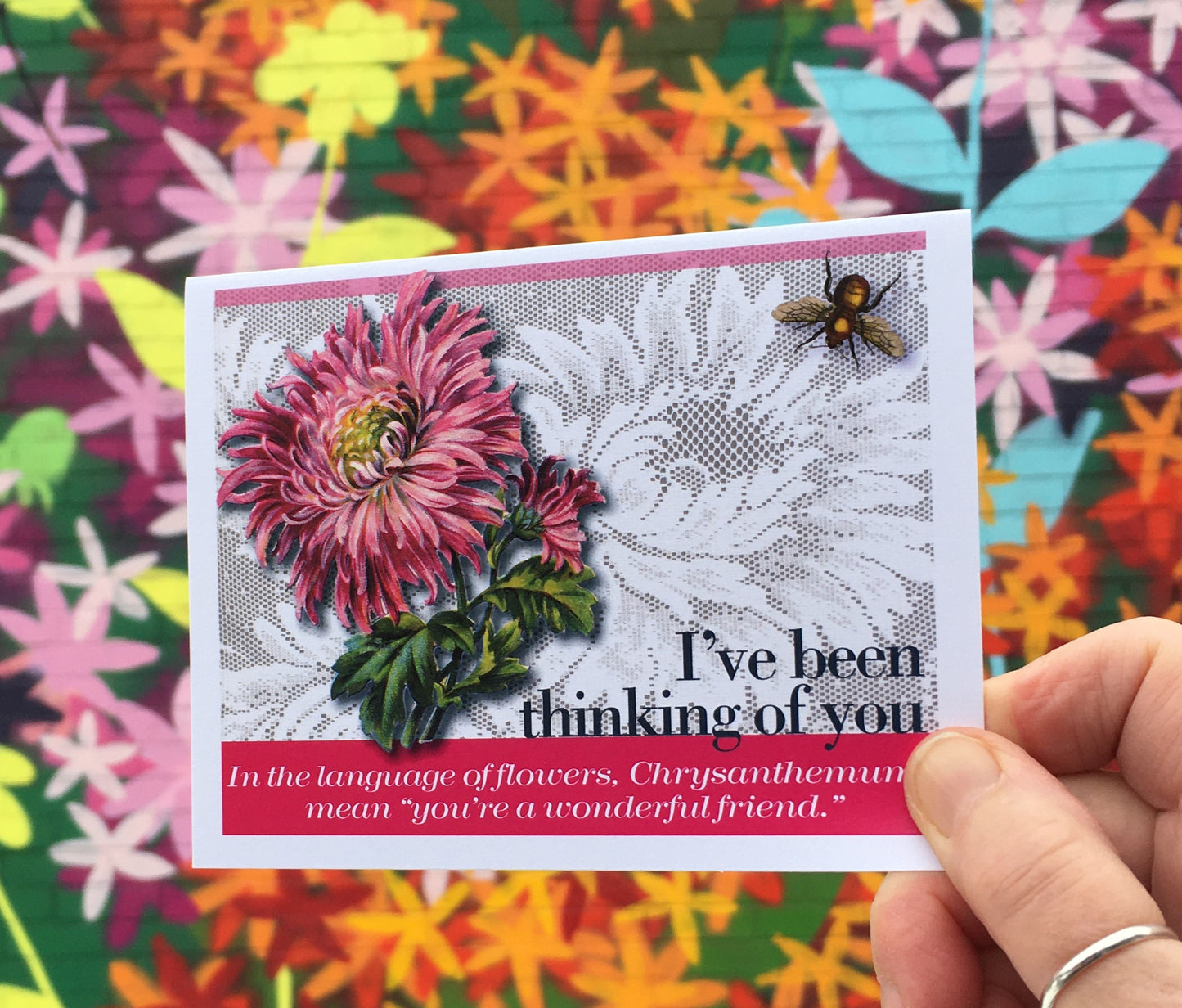 “Say It with Flowers” note card set
