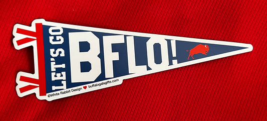 “LET’S GO BFLO! Pennant” magnet
