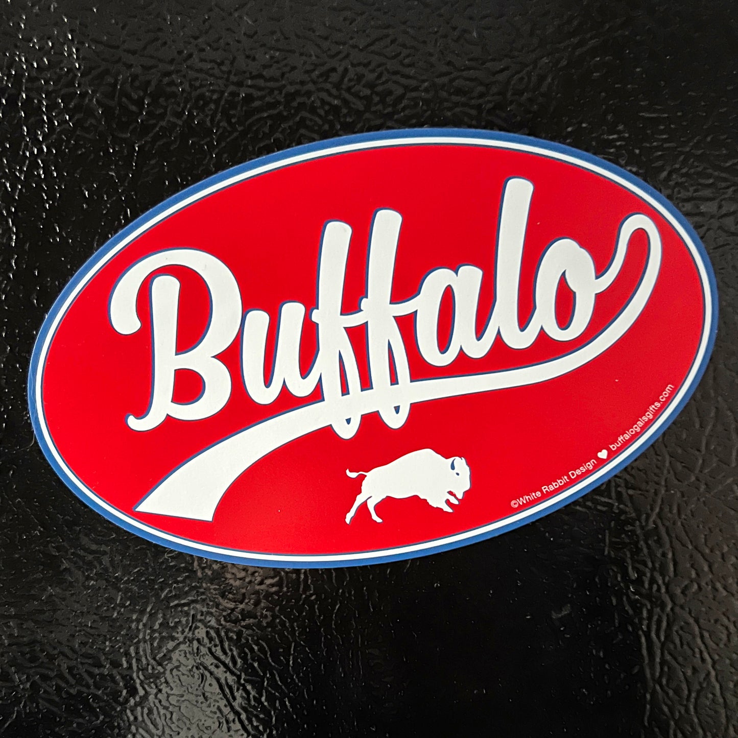 “The Real Thing: Buffalo” oval magnet